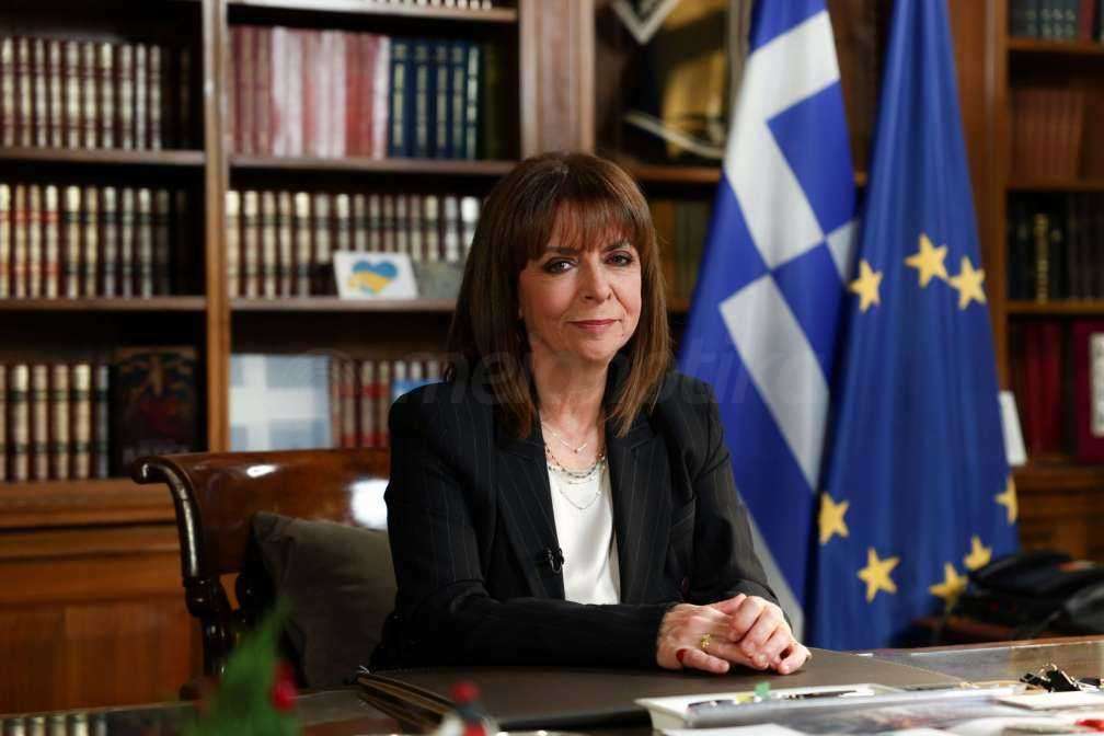 Μήνυμα προέδρου δημοκρατίας Κατερίνας Σακελλαροπούλου προς απόδημους Έλληνες επ’ ευκαιρία εορτών Χριστουγέννων και νέου έτους