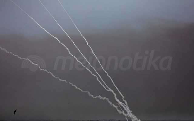 Δύο βλήματα κατά του Ισραήλ εκτοξεύθηκαν από τη Γάζα τη νύχτα