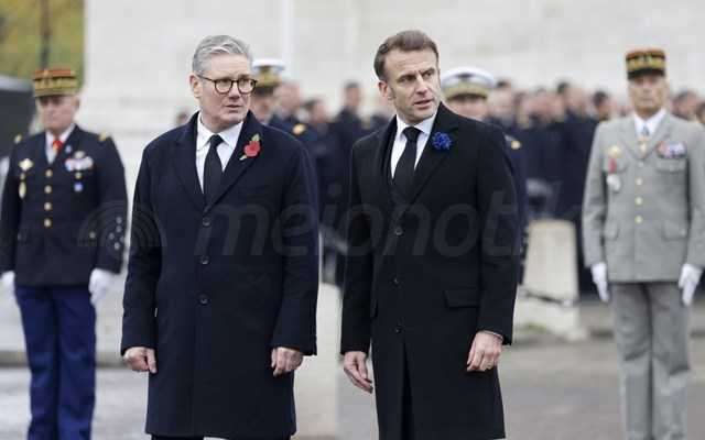 Στάρμερ - Μακρόν: Ανάγκη να συνεχιστεί η στήριξη της Ουκρανίας