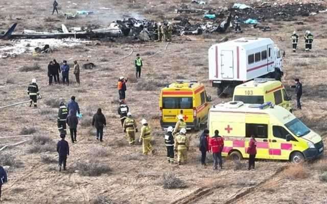 Azerbaijan Airlines: Ο Ρώσος πρόεδρος ζήτησε από τον Καζάκο ομόλογό του τη διενέργεια "αντικειμενικής έρευνας" για τη συντριβή του αεροσκάφους