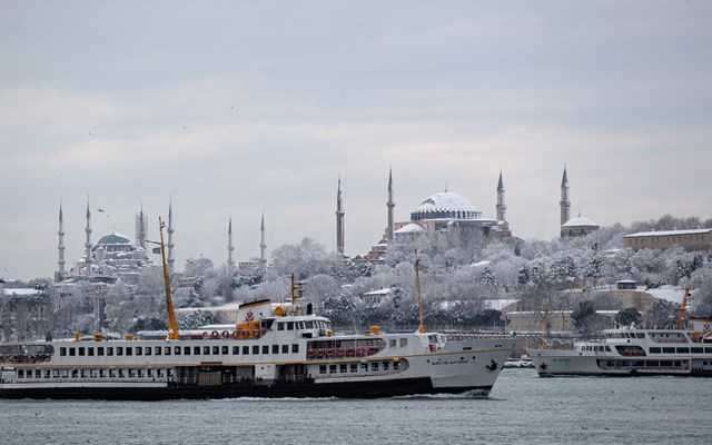 Μαζική διαδήλωση στην Κωνσταντινούπολη υπέρ της Παλαιστίνης
