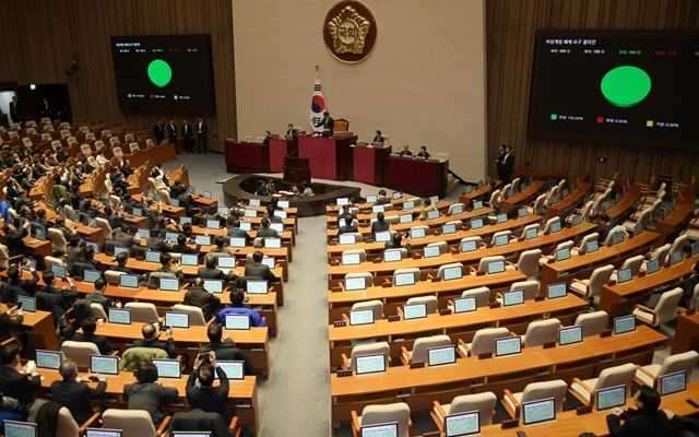 Νότια Κορέα: Η αντιπολίτευση κατέθεσε πρόταση μομφής κατά του υπηρεσιακού προέδρου Χαν