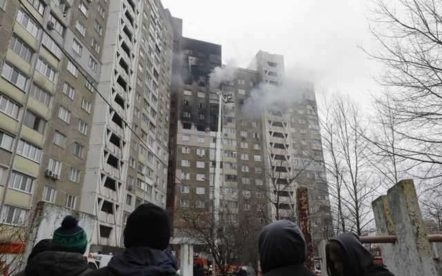 Πόλεμος στην Ουκρανία: Ρωσική επίθεση εναντίον του Κιέβου ανήμερα την Πρωτοχρονιά με drones