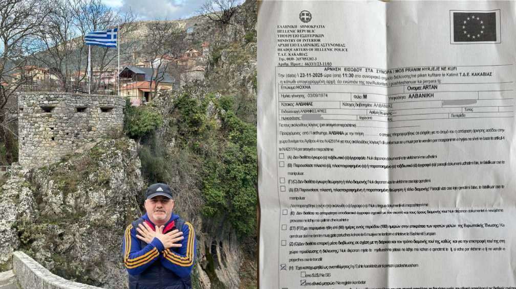 Μπλόκο στην Κακαβιά: Αλβανός δημοσιογράφος κηρύχθηκε «persona non grata» για ανθελληνικές του ενέργειες