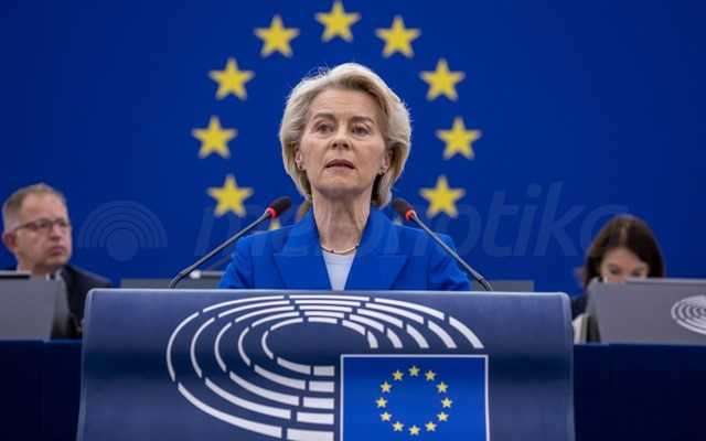 Φον ντερ Λάιεν: Ενισχυμένη υποστήριξη στην Ουκρανία και αύξηση της ευρωπαϊκής αμυντικής ετοιμότητας