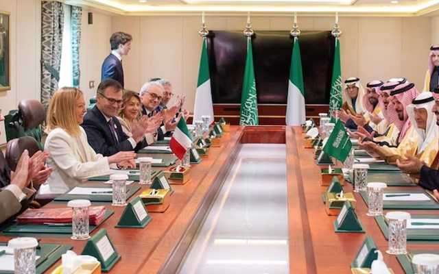 Ιταλία: Επίσημη επίσκεψη Μελόνι στην Σαουδική Αραβία - Συμφωνίες 10 δισ. δολ.