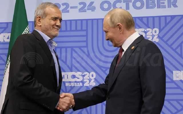 Κρεμλίνο: Πούτιν και Πεζεσκιάν θα υπογράψουν σύμφωνο στρατηγικής εταιρικής σχέσης