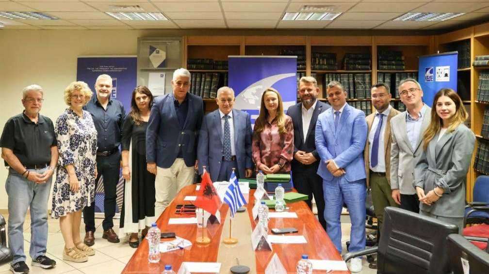 Συνάντηση της ΚΕΔΕ με αντιπροσωπεία Δημάρχων της Αλβανίας και της Ένωσης Δήμων Αλβανίας
