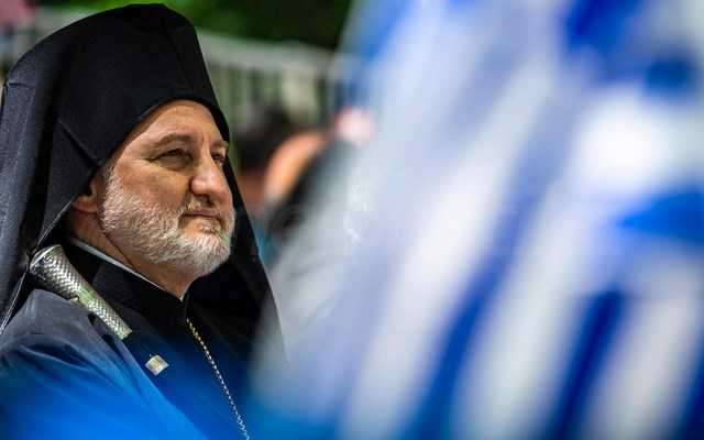 Συνάντηση Αρχιεπισκόπου Αμερικής με τον επικεφαλής της πλειοψηφίας των Ρεπουμπλικάνων Σ. Σκαλίζ