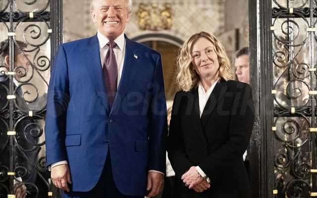 Τζ. Μελόνι: "Υπέροχη βραδιά με τον Ντόναλντ Τραμπ τον ευχαριστώ για τη θερμή υποδοχή"