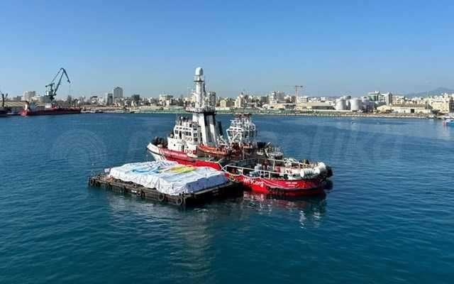 Πλοίο με ανθρωπιστική βοήθεια για τη Γάζα αναχώρησε από την Κύπρο