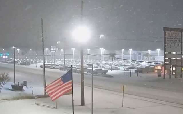 ΗΠΑ: Σπάνια χιονοθύελλα πλήττει τις νότιες Πολιτείας - Χιόνια, ισχυροί άνεμοι και χαμηλές θερμοκρασίες