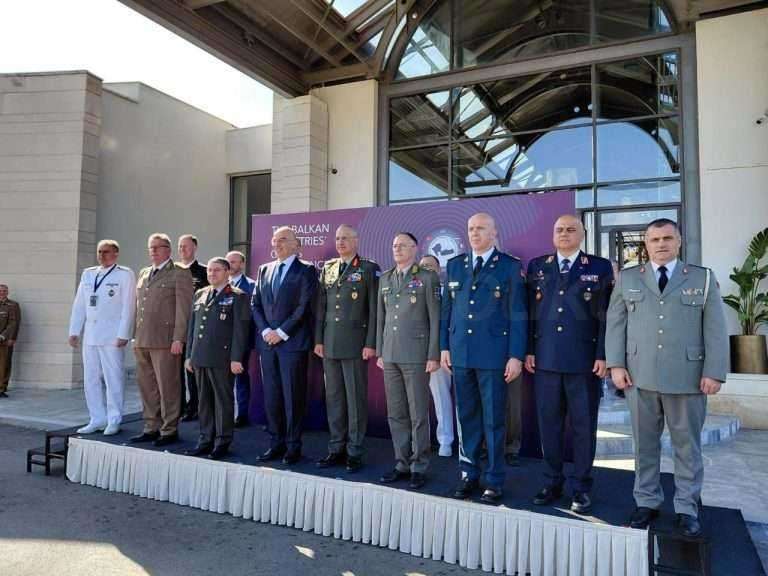 Ν. Δένδιας στη Διάσκεψη Αρχηγών Ενόπλων Δυνάμεων Βαλκανίων: Η ασφάλεια στα Βαλκάνια δεν είναι υπόθεση ενός μόνο κράτους - Αποτελεί συλλογική μας ευθύνη